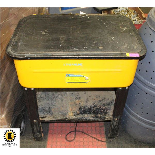 POWERFIST 20 GALLON PARTS WASHER W/ 115V, 132 GPH