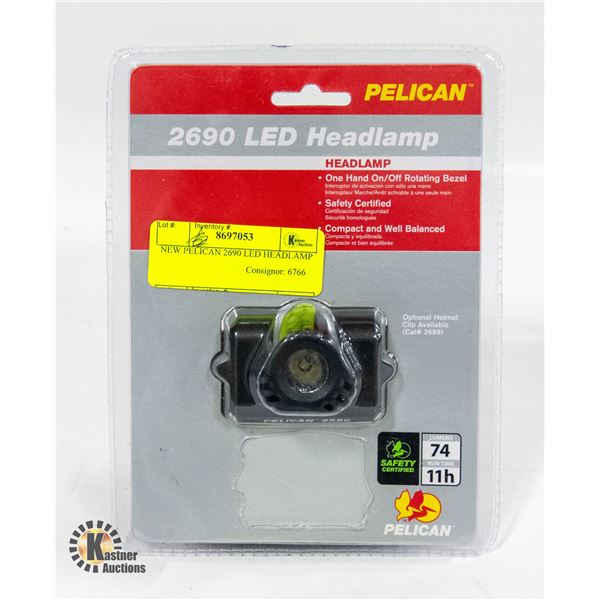 NEW PELICAN 2690 LED HEADLAMP