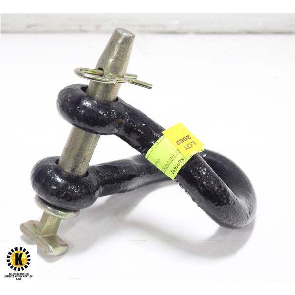 NEW DOUBLE HH TWISTED CLEVIS 7/8 X 3 3/4