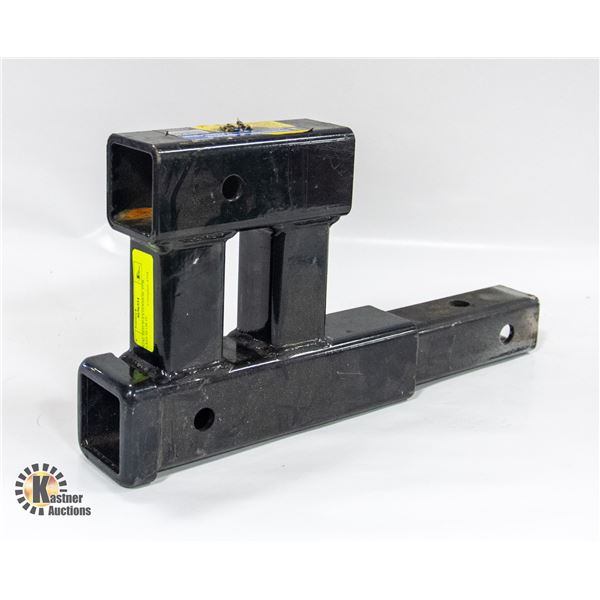 DUAL HITCH EXTENSION FOR CLASS III OR IV.