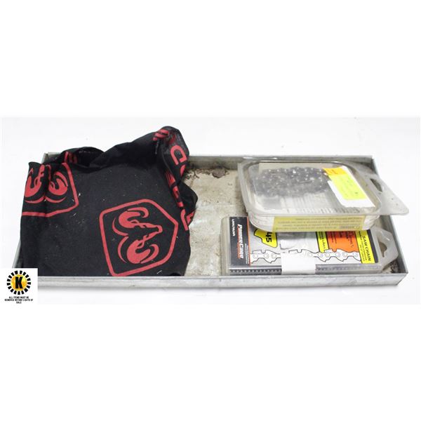 2 NEW 12 INCH CHAINSAW CHAINS