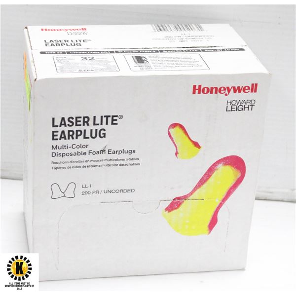 HONEYWELL MAXIMUM EARPLUGS DISPOSABLE