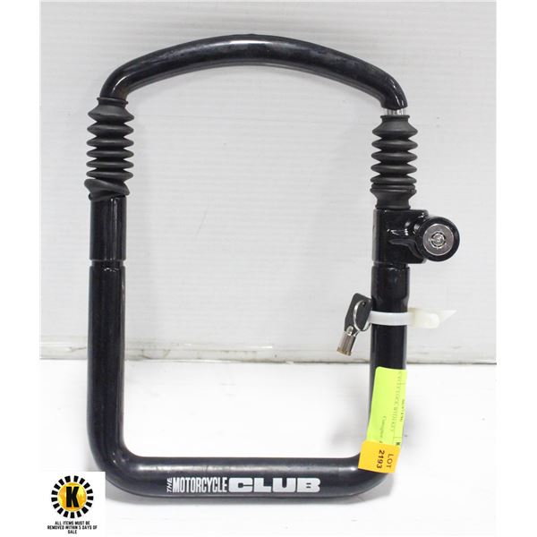 BICYCLE LOCK WITH KEY