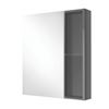 Image 1 : NEW FACTO HIGH GLOSS GREY MEDICINE CABINET