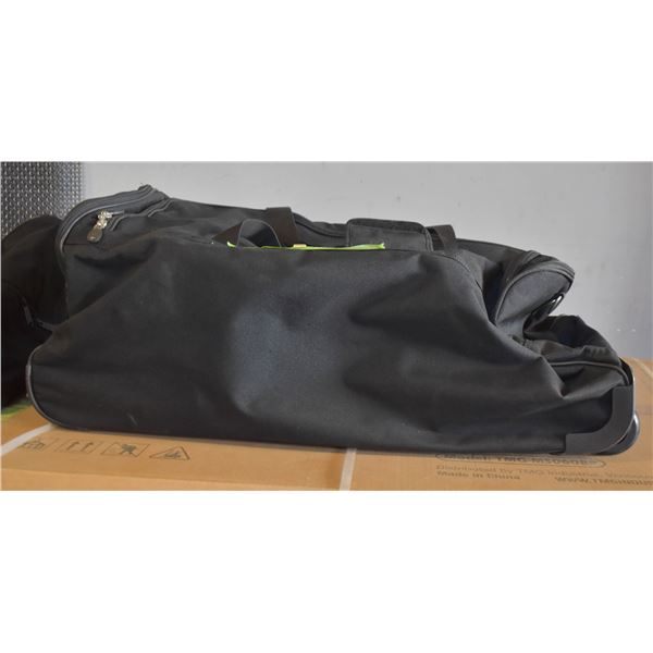 CANVAS LUGGAGE BAG + CARRY-ON BAG