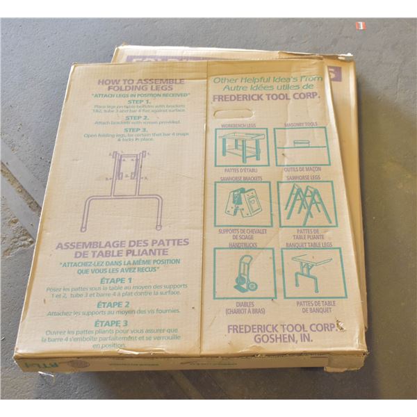 FOLDING TABLE LEGS