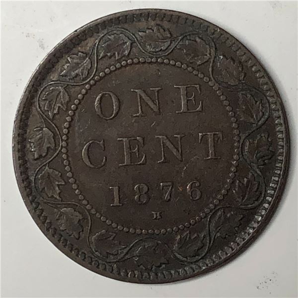Canadian Large Cent 1876