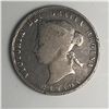 Image 2 : 1870  Queen Victoria 25 Cents VG+