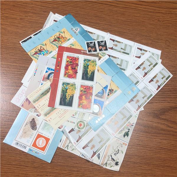 Canadian Stamps Assorted Lot $50 Face Value New