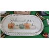 Image 3 : HOME DÉCOR / Giftware Items: Rocking Foul Décor (4); Picture Frame; "Welcome FALL" Tray (Measures: 2