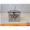Image 2 : Tobacco Tin "DIXIE PLUG QUEEN CUT Smoking Tobacco" (4"H x 8"W x 5-1/4"D) (SEE PICS!)