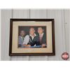 Image 2 : Framed & Matted Photo of George Forman; Sonny Liston & Mohamed Ali (18"H x 22"W) (SEE PICS!)