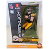 Image 2 : NFL PLAYERS : 12" Super-Size Figure "BEN ROETHLISBERGER" Pittsburgh Steelers (in Box) (13"H x 9-3/4"