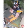 Image 6 : NFL PLAYERS : 12" Super-Size Figure "BEN ROETHLISBERGER" Pittsburgh Steelers (in Box) (13"H x 9-3/4"
