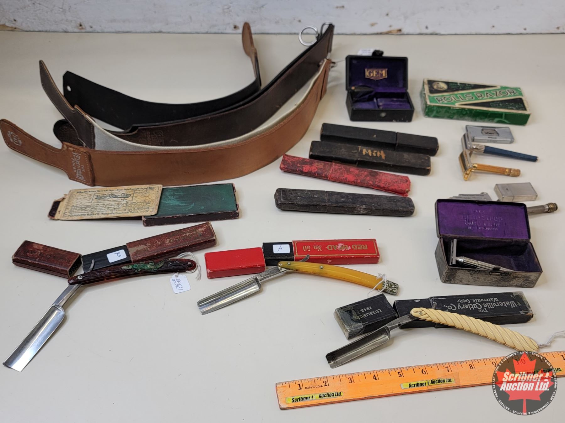 Vintage Razor Collection Vintage Shaving Collection : Strops ; Razors ; Straight Blades ...
