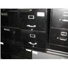 Image 1 : Black 2 Drawer Verticle File - Legal