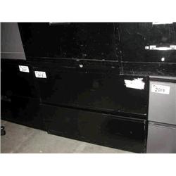 Black 2 Drawer Lateral FIle