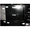 Image 1 : Black 2 Drawer Lateral File