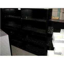 Black Metal Book Case