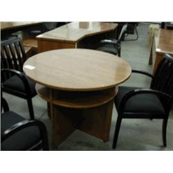 42" Round Cherry Table
