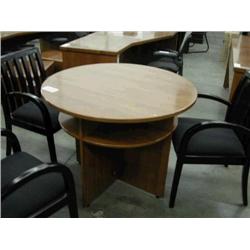 42" Round Cherry Table