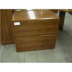 Cherry 2 Drawer Lateral File