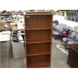 6' High Cherry Bookcase
