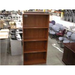 6' High Cherry Bookcase