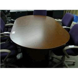 7' Cherry Boardroom Table