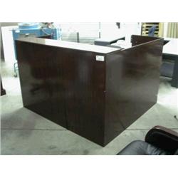 Mahogany Reception Desk