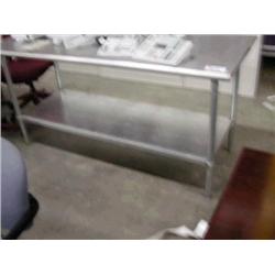 6' Stainless Table