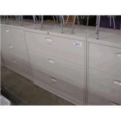 Steelcase 3 Drawer Lateral File Cabinet