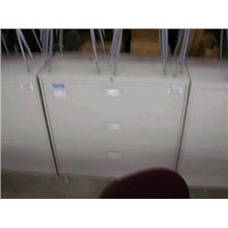 Steelcase 3 Drawer Lateral File Cabinet
