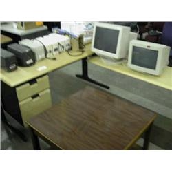 Maple Desk with Return