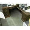Image 1 : Tradition Cherry Desk with Return & Credenza