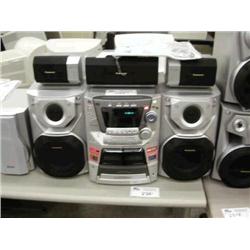 Panasonic SA-AK62-5CD, Dual Deck,5 Speakers