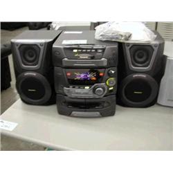 Panasonic SA-AK25 5CD Dual Deck
