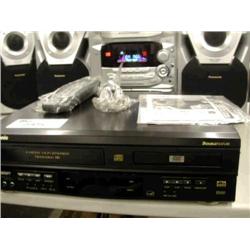 Panasonic Dual Feature DVD, VHS Deck