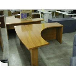 Curve Front Maple Desk