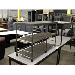 Table with Silver Frame