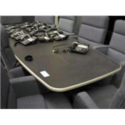 8' Gray Conference Table
