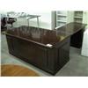 Image 1 : 72"x36" Mahogany Traditional Executive Desk