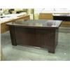 Image 1 : 5' Executive Desk w/ Leather Inlay