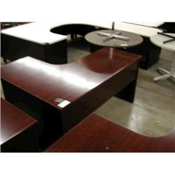 Mahogany Corner Desk