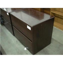 Mahogany 2 Drawer Lateral File
