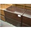 Image 1 : Mahogany 2 Drawer Lateral File