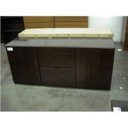 6' Mahogany Credenza