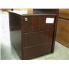 Image 1 : Mahogany Box/File Locking Mobile Pedestal