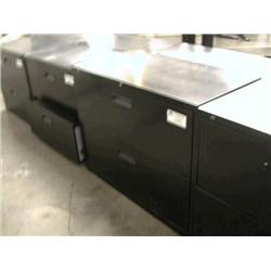 Black 2 Drawer Lateral File