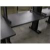 Image 1 : 4' Dark Gray Computer Table
